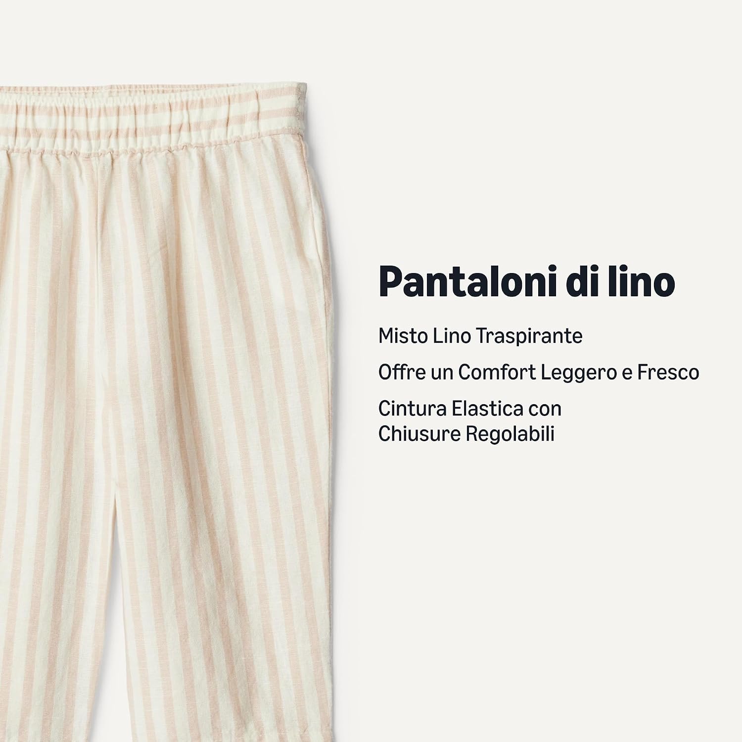Thumbnail 1 de Amazon Essentials x Sofia Grainge Pantaloni Pull-On in Cotone e Lino per Bambino