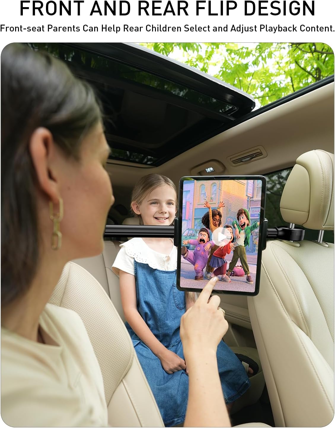 Detalle 2 de TRYONE Tablet Halterung Auto Mitte 4,7–16,1 Zoll