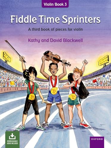 Detalle de Fiddle Time Sprinters: terzo libro della serie Fiddle Time per violino – Oxford University Press
