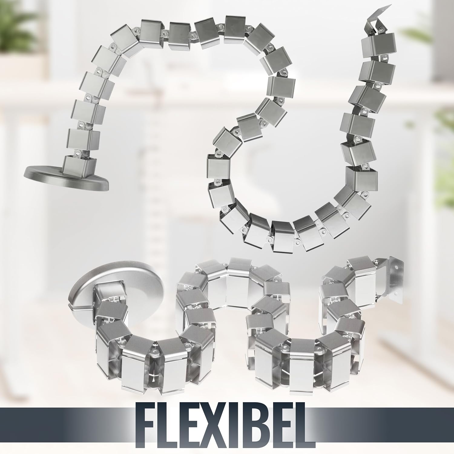 Thumbnail 5 de RICOO Z0101-S Kabelkanal 128 cm 📺