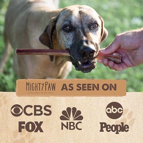 Thumbnail 4 de Mighty Paw 12" Bully Sticks for Dogs - Large, Medium and Small Breeds Chew