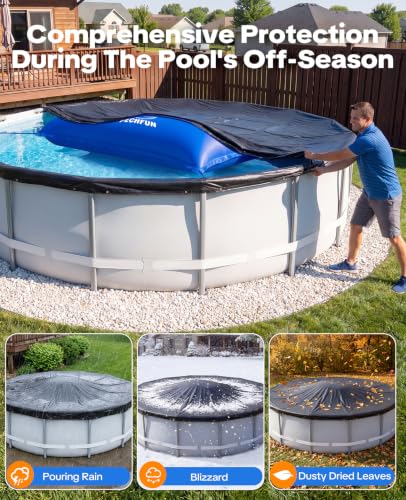 Detalle de Pechfun Cuscino invernale piscina 120x240 cm in PVC con valvola Boston