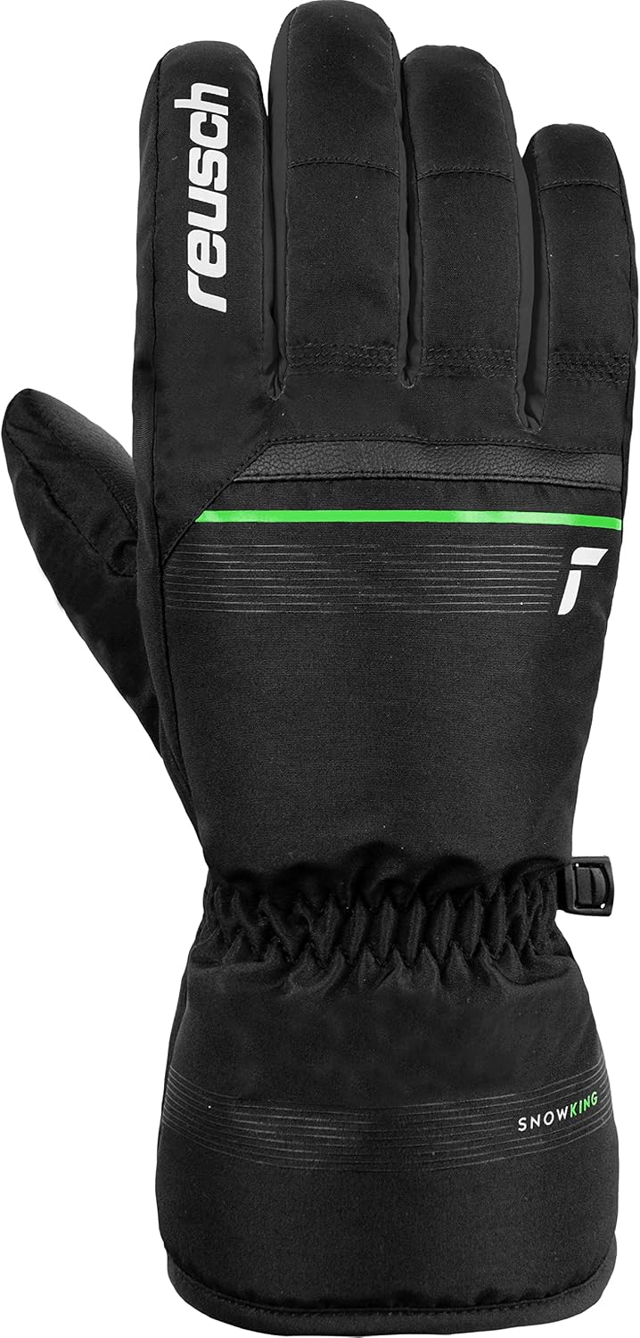 Detalle de Reusch Snow King – męskie rękawice narciarskie softshell z izolacją TecFill