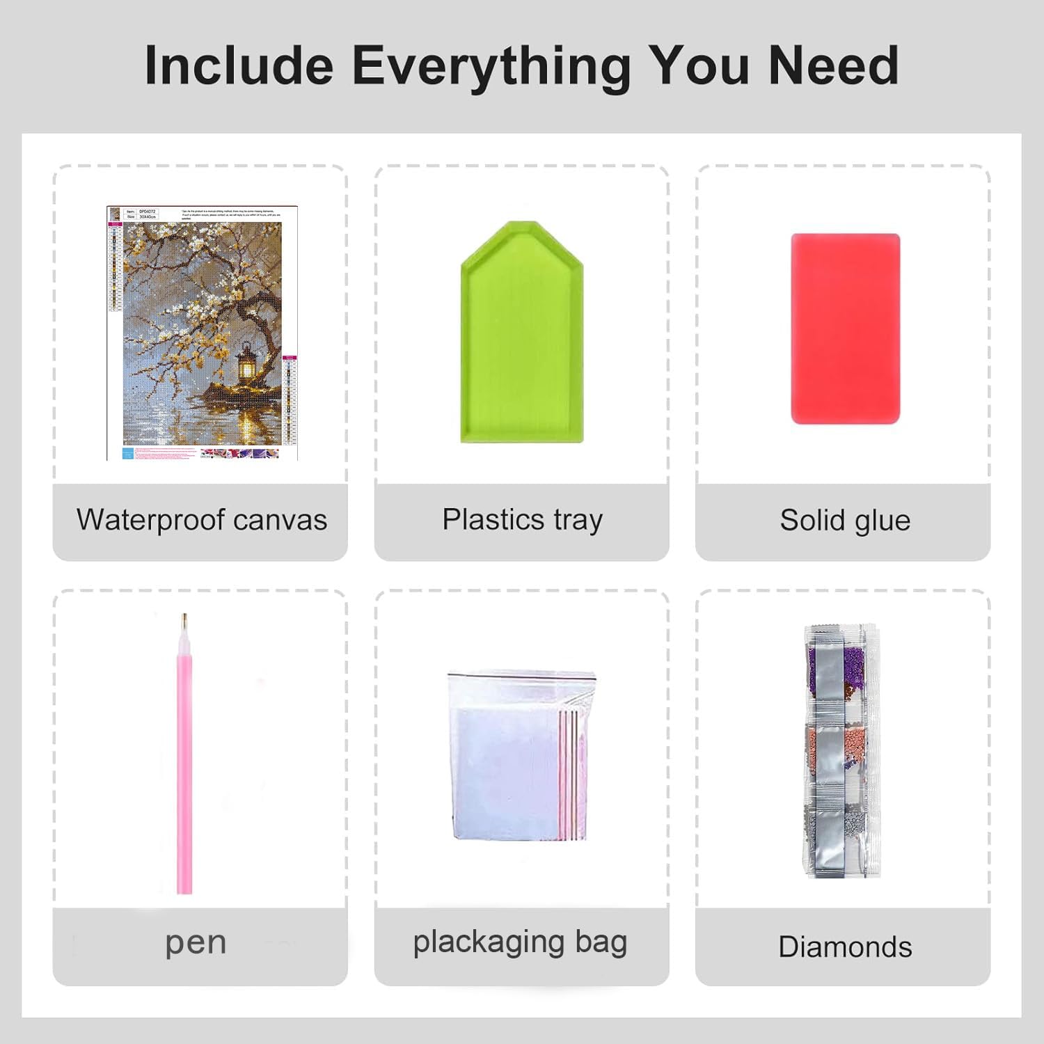 Thumbnail 6 de RYMILIE Diamond Art Kit, 12 x 16 Inches
