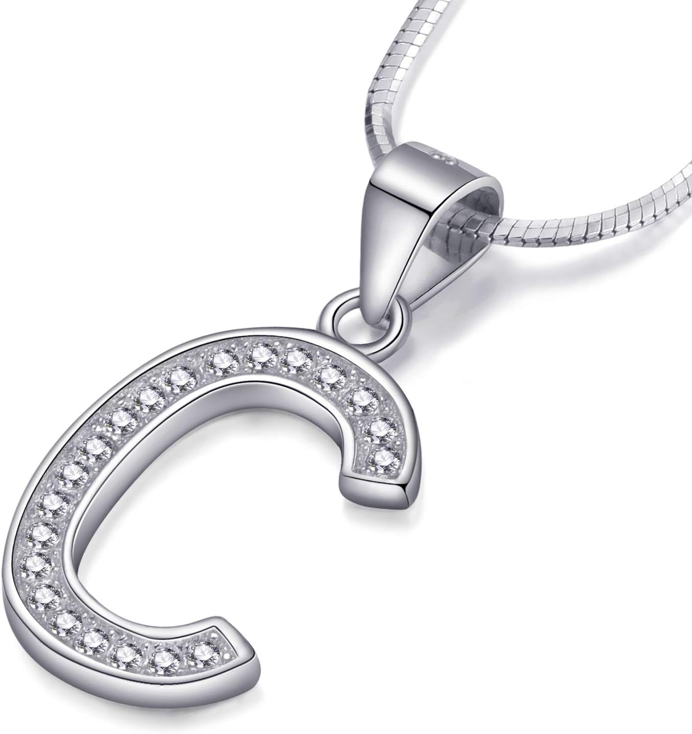 Detalle 2 de Morella Collar 925 plata rodiada 45 cm