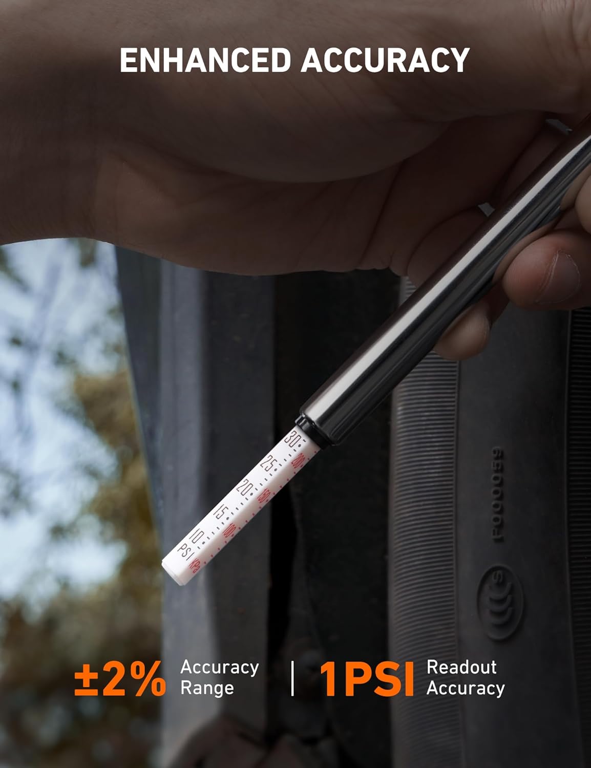 Thumbnail 1 de AstroAI Pencil Tire Pressure Gauge 2-pack 10–75 PSI
