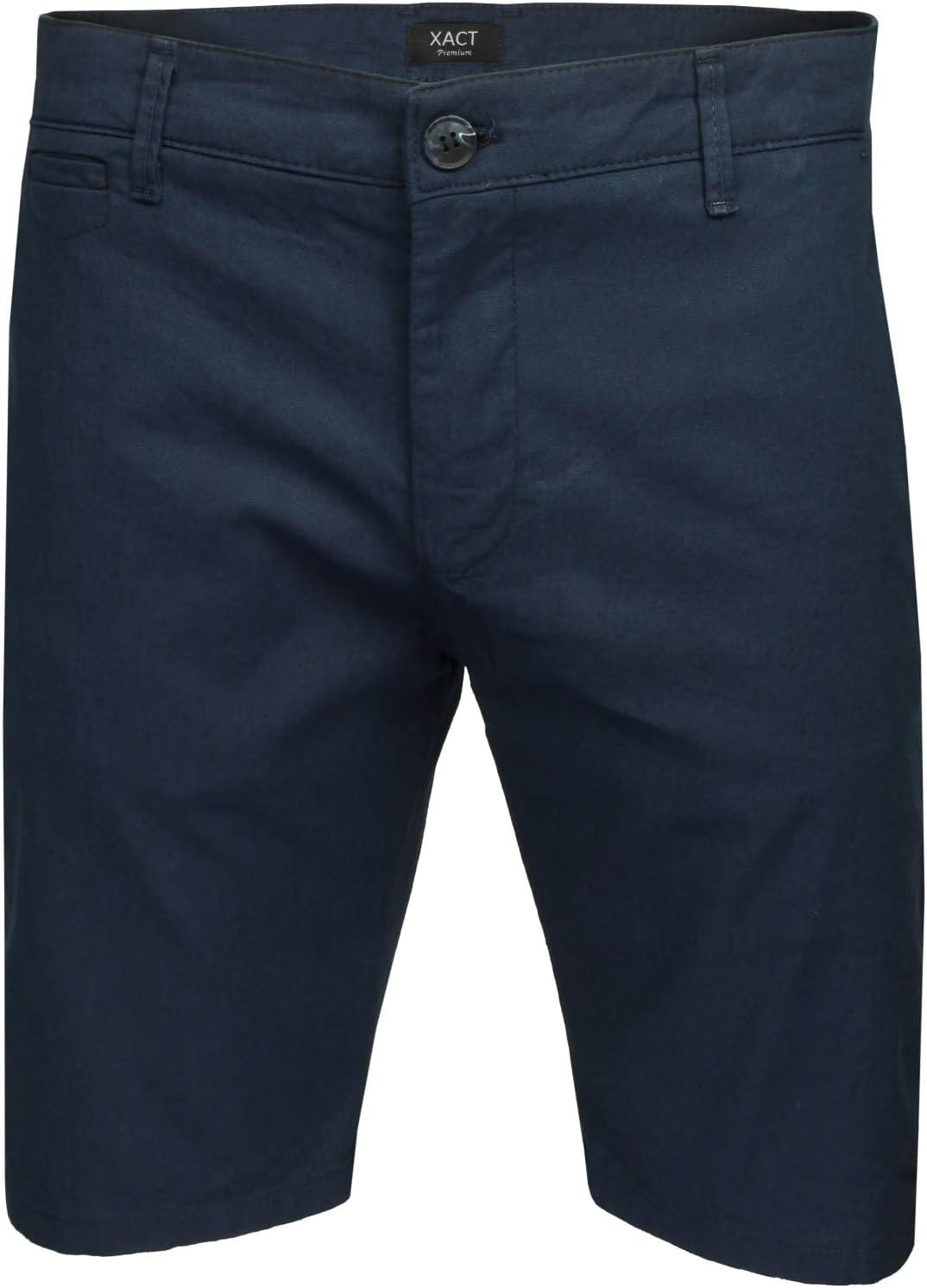 Thumbnail 4 de Xact Mens Linen 9 Inch Tailored Chino Shorts, Regular Fit