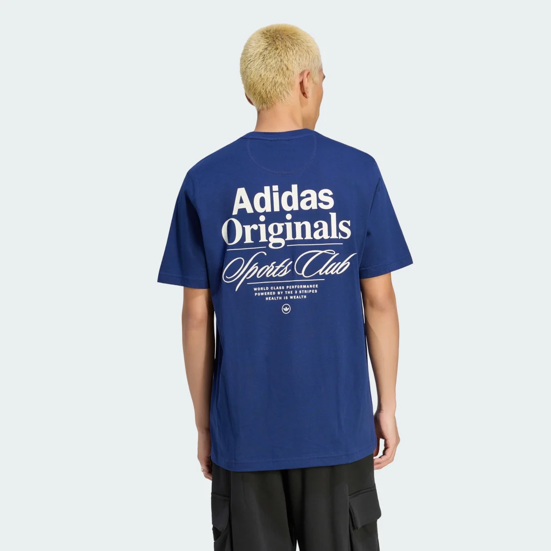 Detalle 2 de Camiseta Sport Club Loose de Adidas – Azul