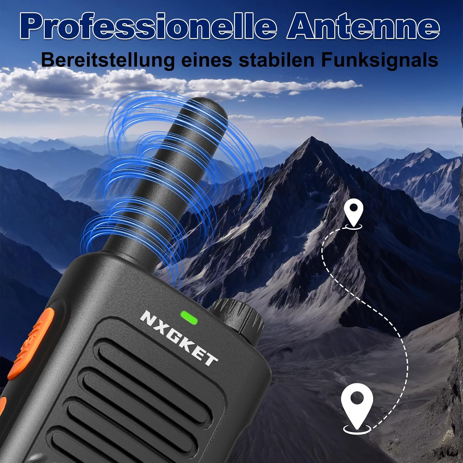 Thumbnail 4 de NXGKET Walkie Talkies 1500 mAh