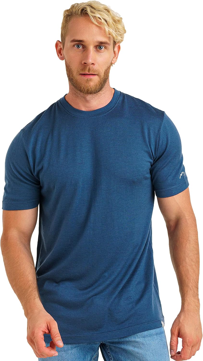 Detalle de Merino.tech Merino Wool T-Shirt 165 g/m²