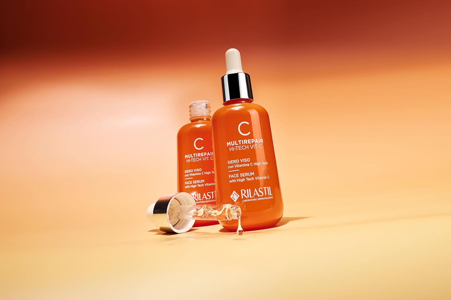 Thumbnail 1 de Rilastil Siero Viso Multirepair Intense C con Vitamina C 15% High Tech – Illuminante, 30 ml