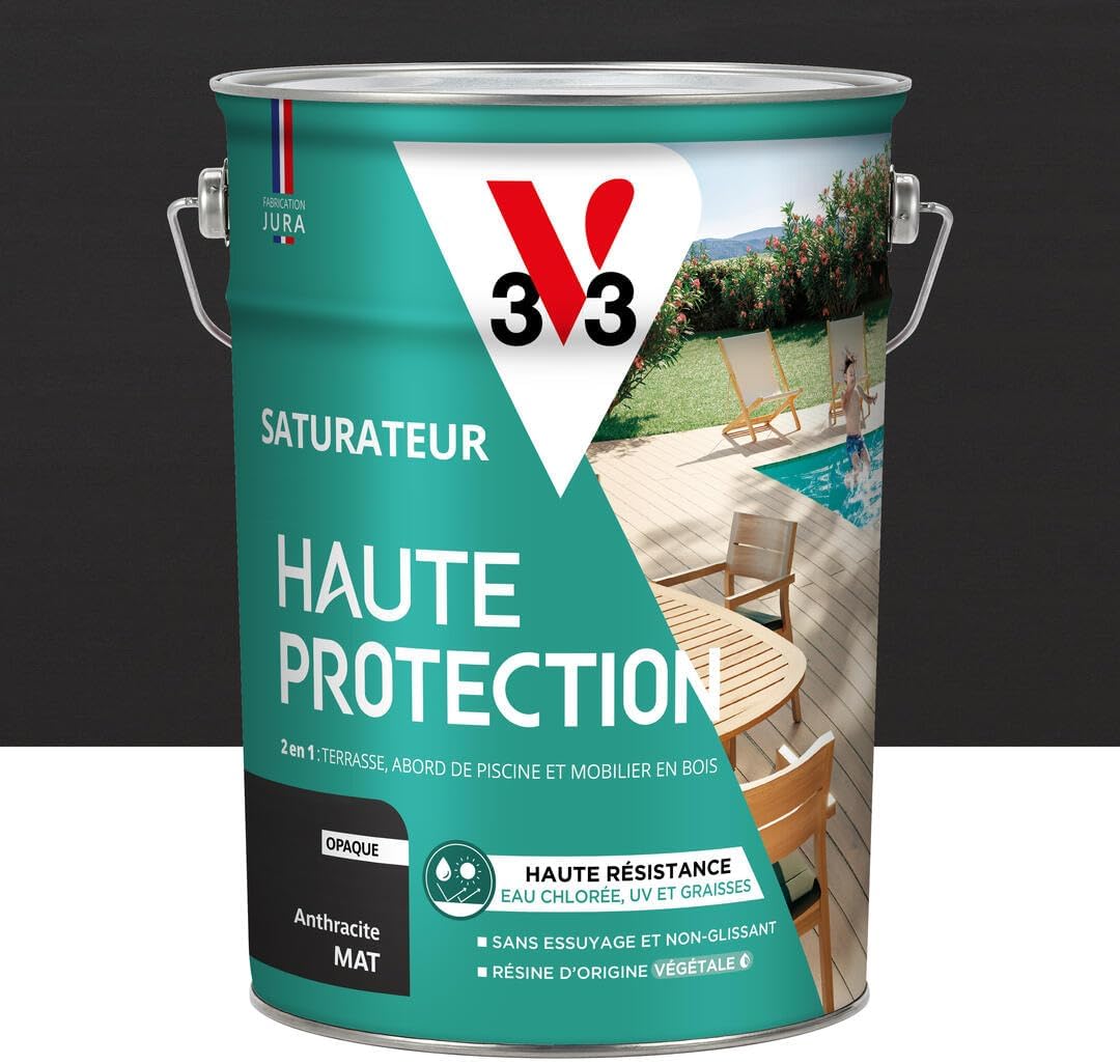 Thumbnail 6 de V33 Saturateur bois extérieur 5 L chêne clair