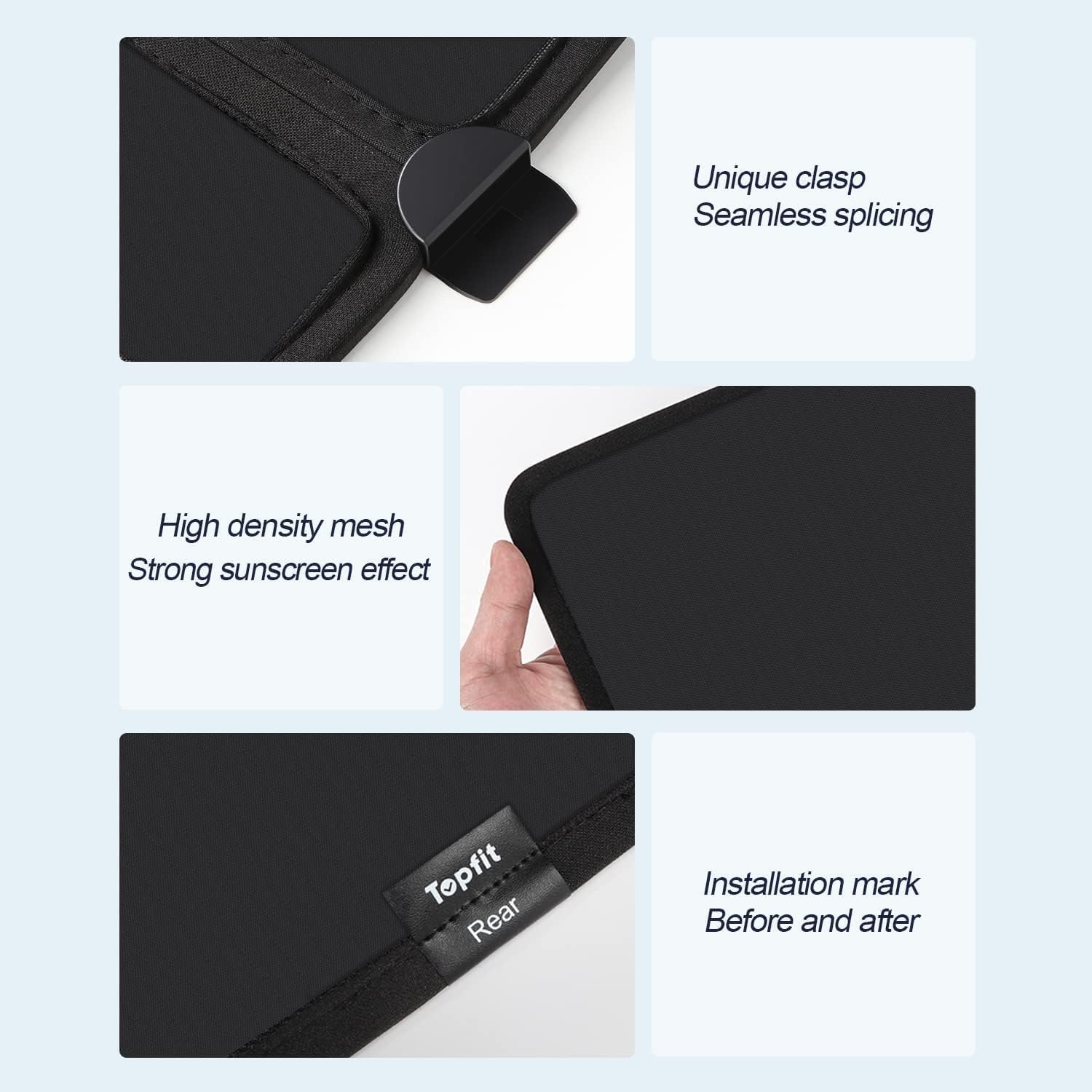 Thumbnail 5 de Tesla Model Y Sunshade Roof: Never Sag Heat-Insulating, UV-Protective Interior Accessory
