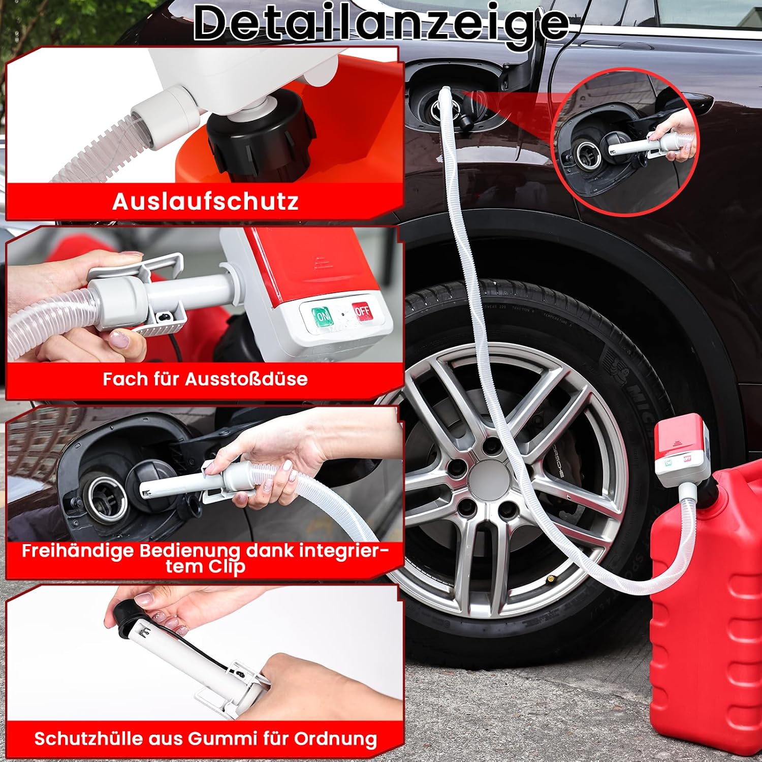 Thumbnail 4 de Kraftstoff Umfüllpumpe Auto-Stopp Sensor