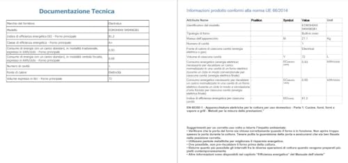 Thumbnail 9 de Electrolux Forno Multifunzionale da Incasso EOM3H04X, Serie 300 – 68L, A, AirFry, Grill e Pulizia a Vapore
