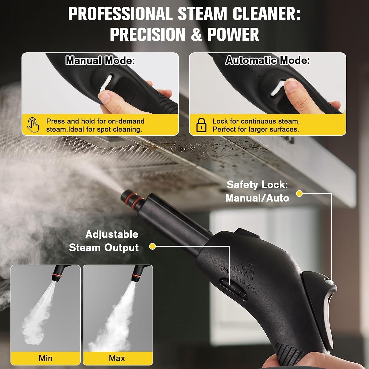 Detalle 1 de Waitbird Steam Cleaner 4.5 Bar