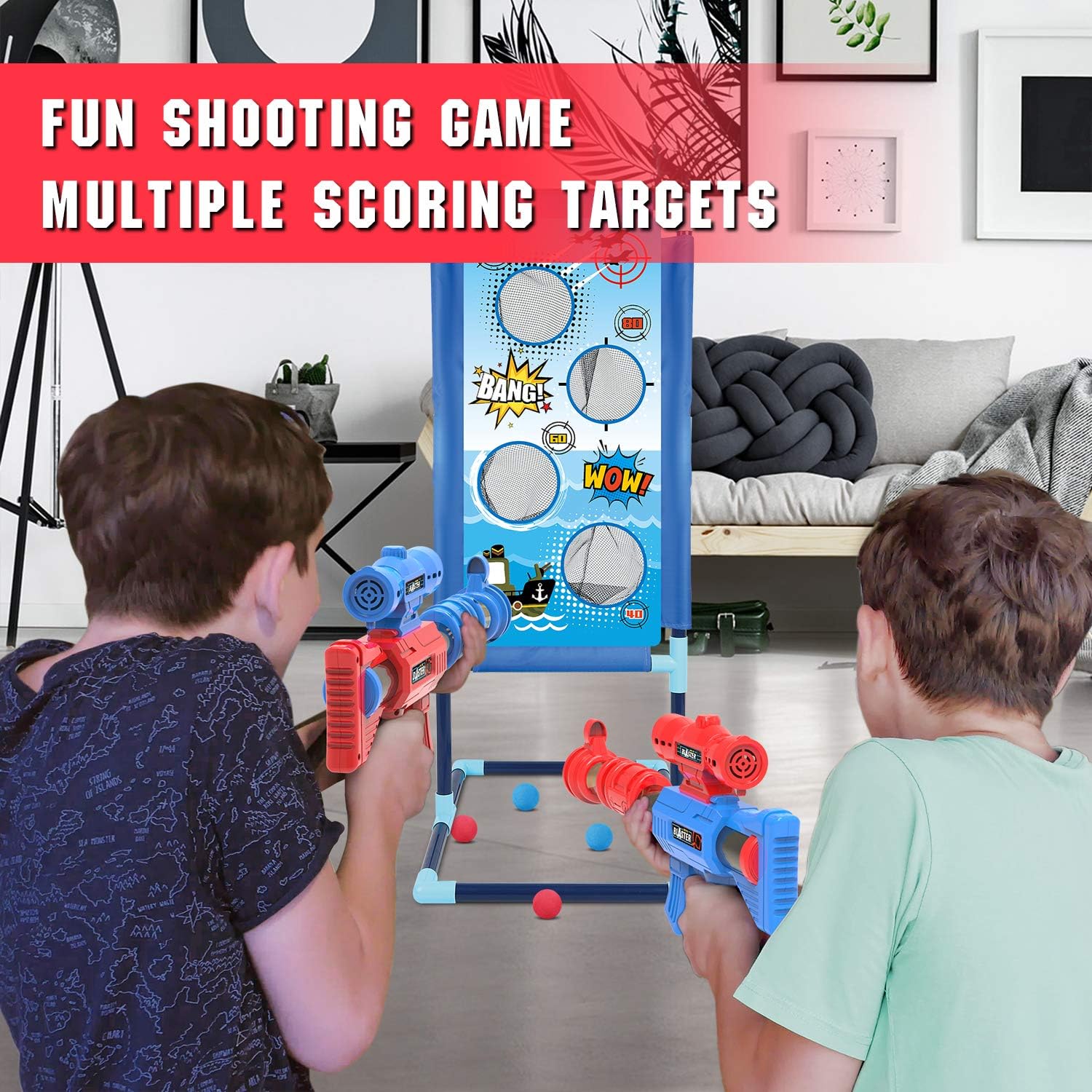 Thumbnail 5 de YEEBAY Shooting Game Air Guns 24pc