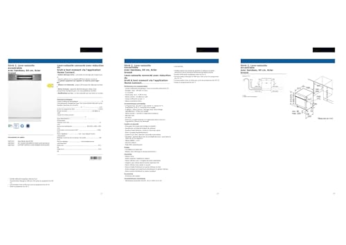 Thumbnail 15 de Bosch SMI2HTS02E: Lave-vaisselle encastrable 60 cm sans façade, noir sur bandeau acier brossé