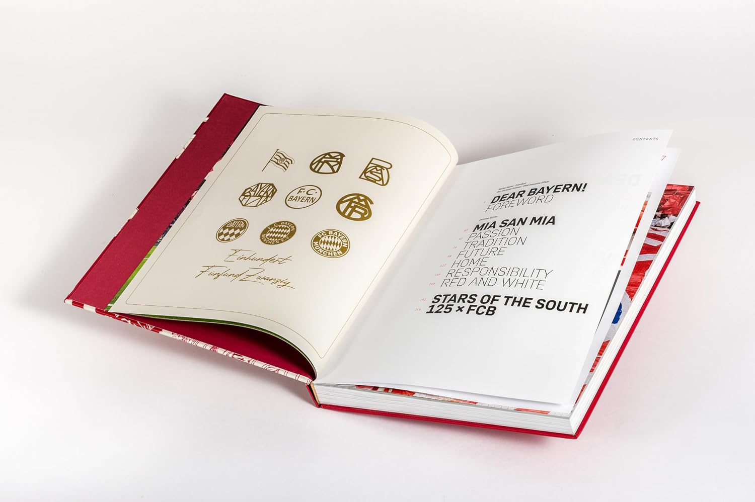 Detalle 1 de FC Bayern Munich 125 Years: Engelstalig boek van 272 pagina’s