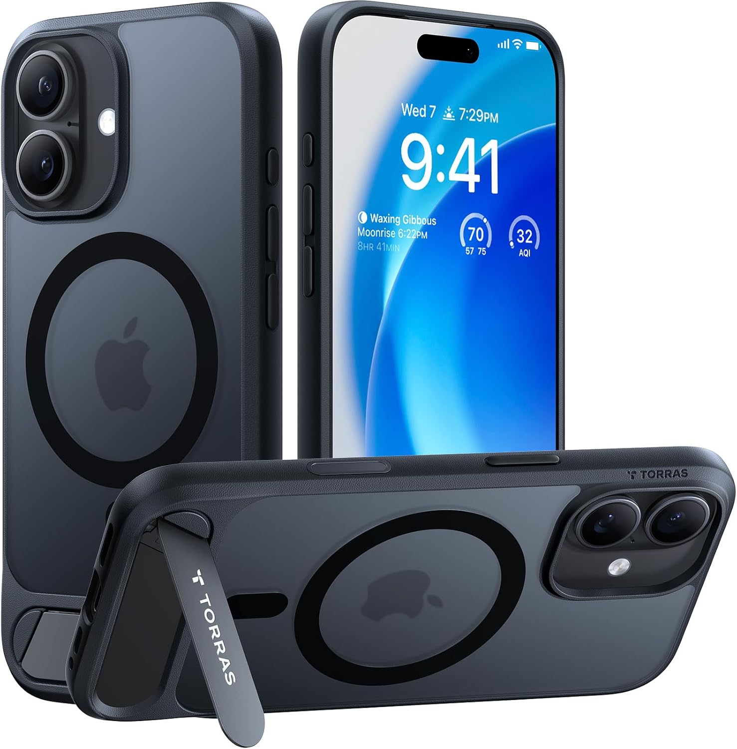Detalle de iPhone 17 case stand 19N MagSafe titanium