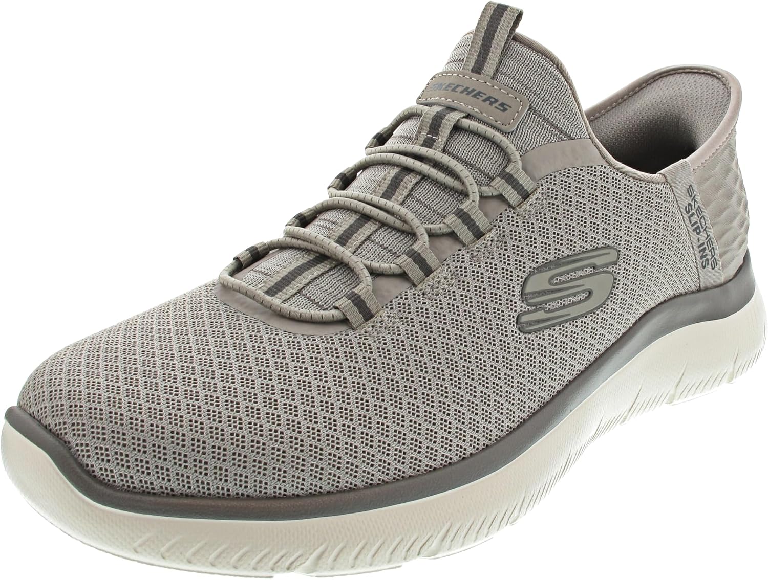 Detalle 2 de Skechers Hombre Summits High Range Zapatillas Taupe Mesh/Trim 42 EU