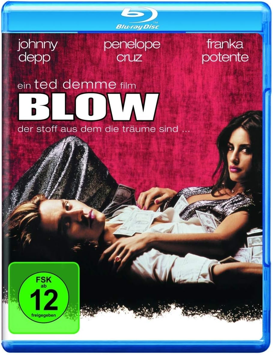 Blow på Blu-ray – importutgåva i PAL-format med flera ljudspår