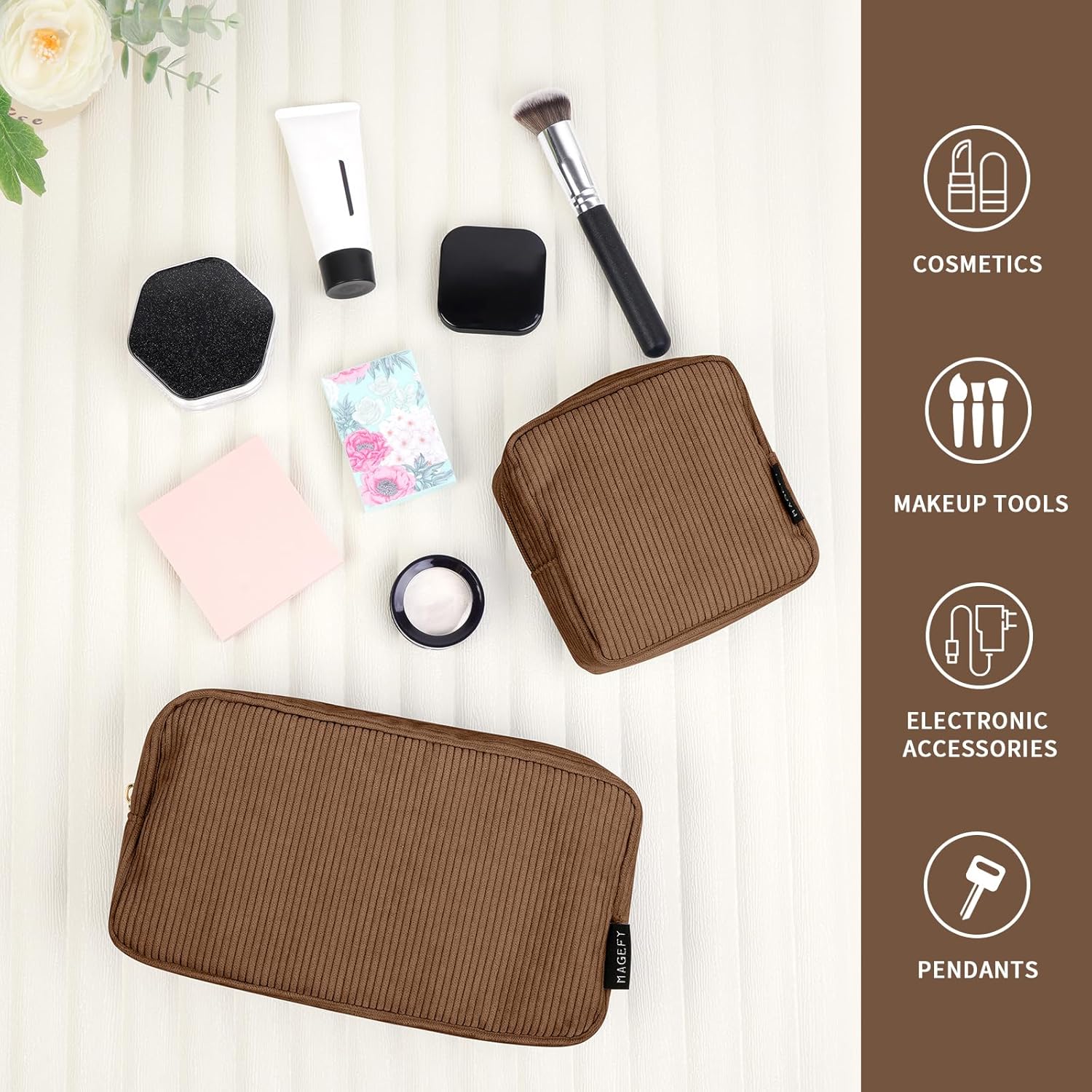 Thumbnail 5 de MAGEFY Kosmetiktasche kleine Make-up Tasche für Damen