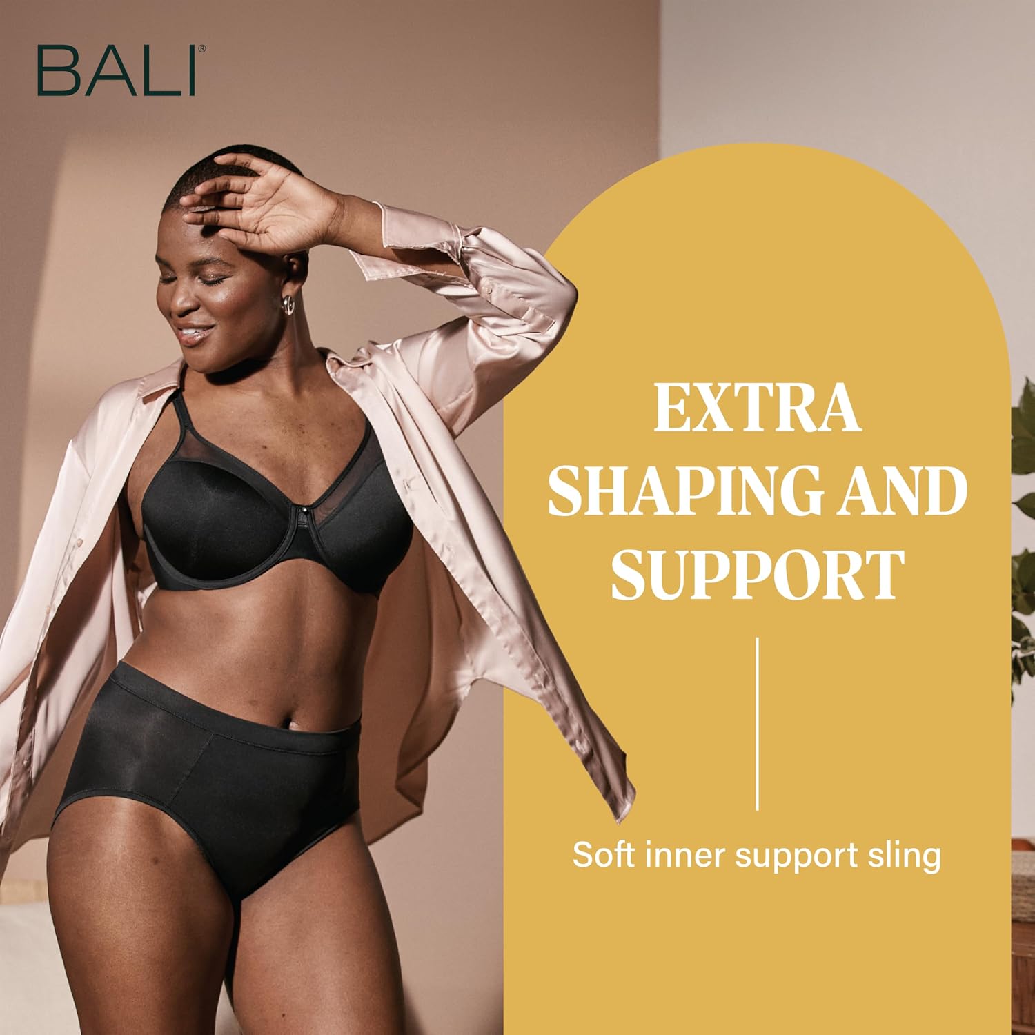 Thumbnail 5 de Bali Women’s Seamless Underwire T-Shirt Bra with Convertible Straps (Ultra Light)