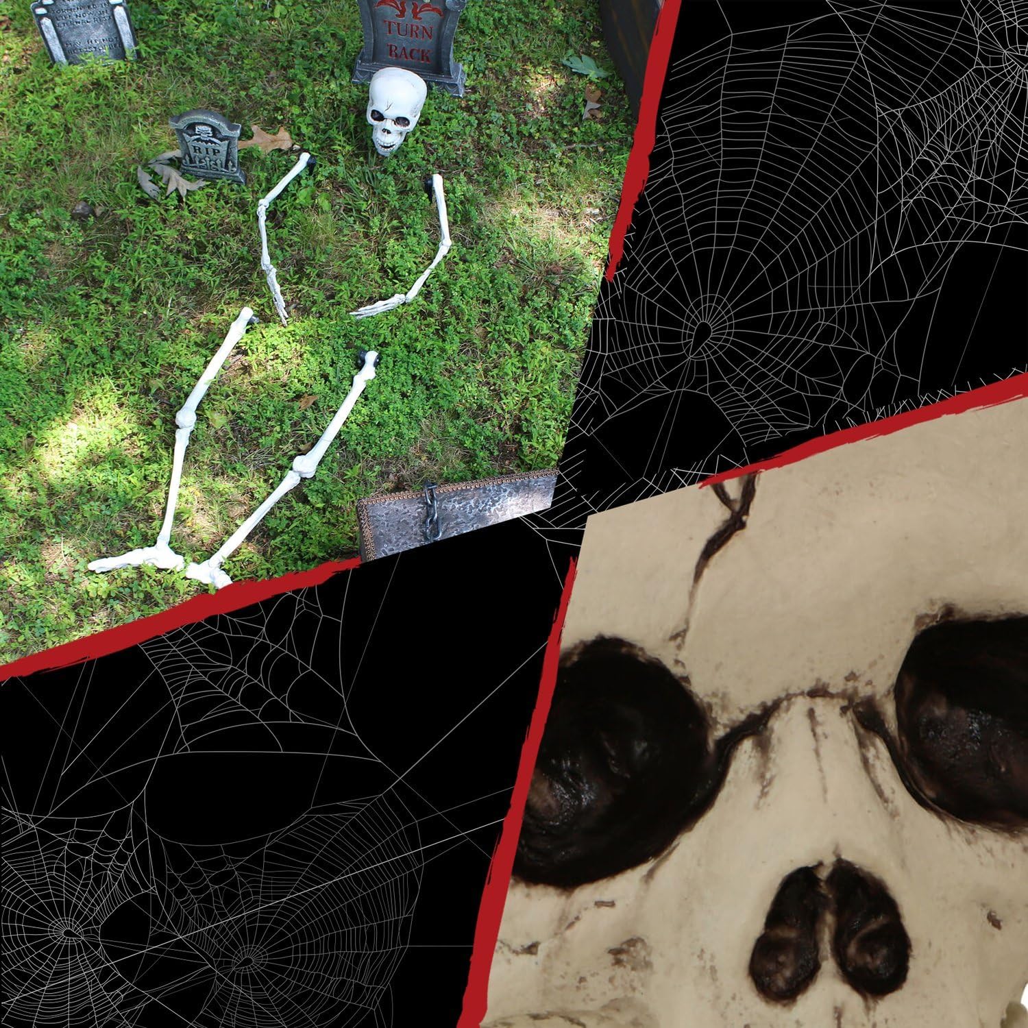 Detalle de Haunted Hill Farm Skeleton Stakes