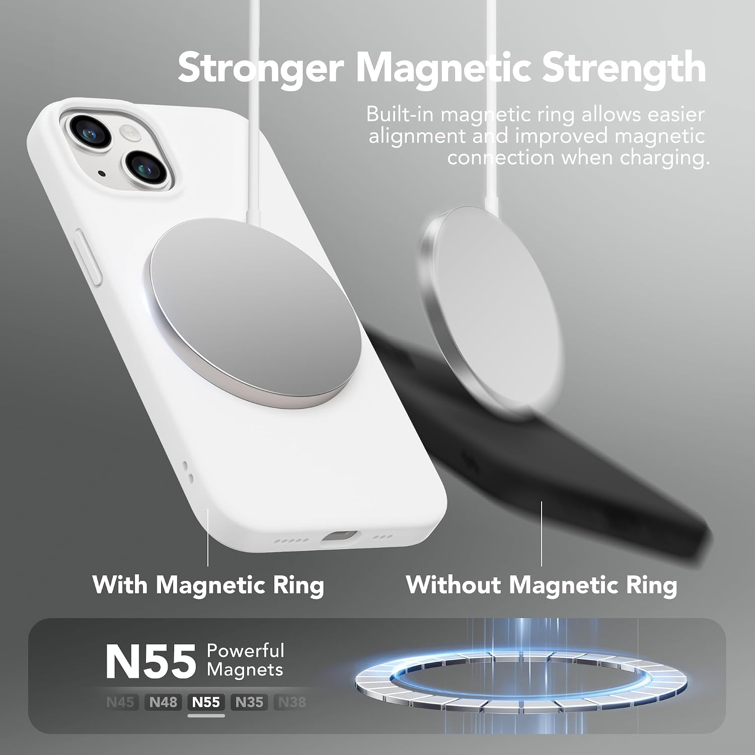 Detalle de GONEZ iPhone 14 MagSafe Case