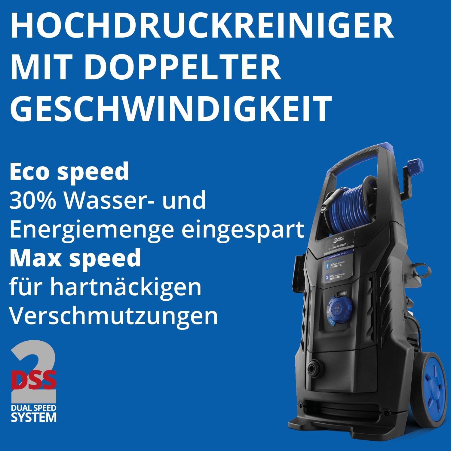 Thumbnail 1 de AR Blue Clean e-2DUALSPEED – myjka ciśnieniowa 160 bar z Dual Speed