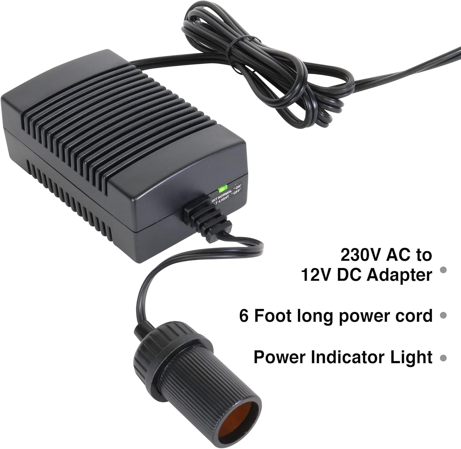 Thumbnail 5 de Koolatron Universal 12V DC to 230V AC Travel Power Supply with 6ft Cord