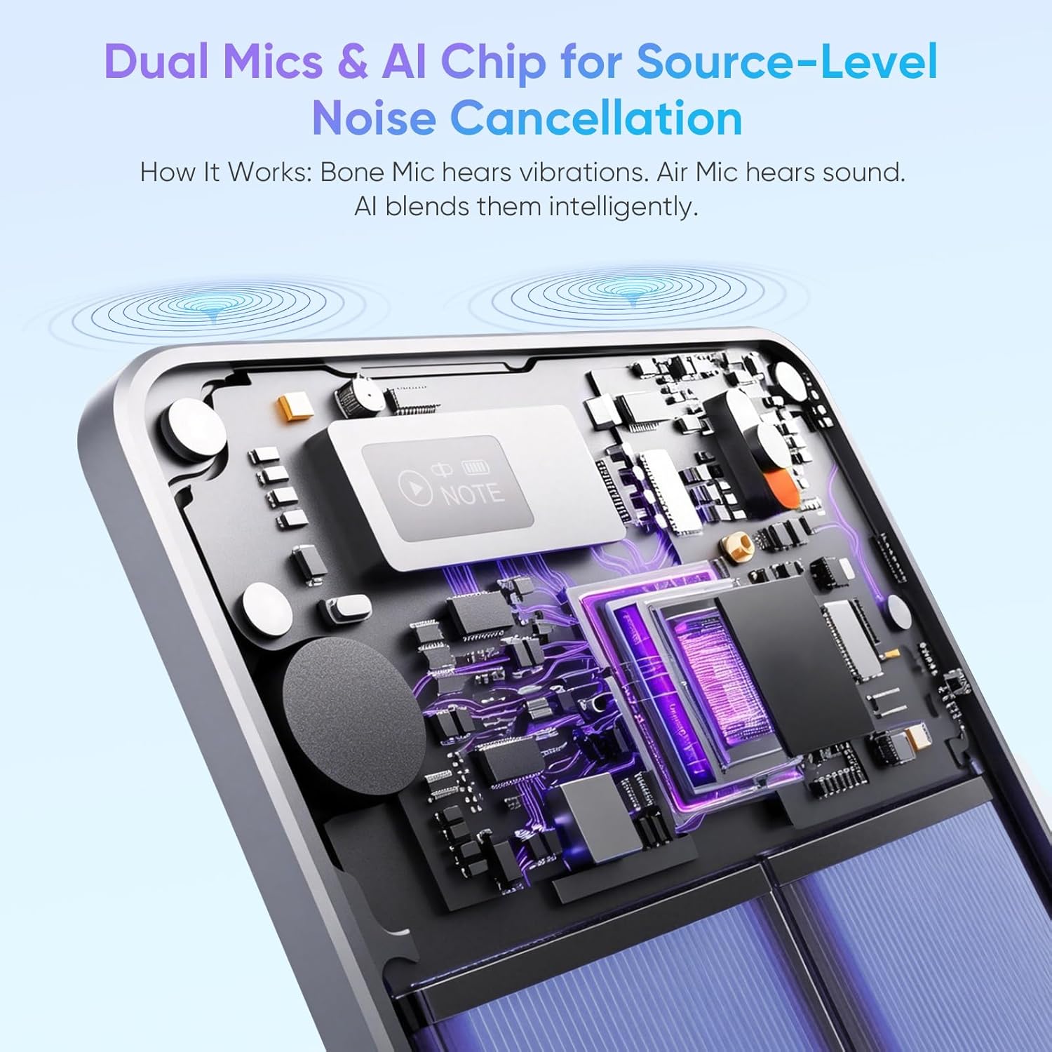 Thumbnail 3 de AI Voice Recorder with APP Control: Transcribe, Summarise and Manage Meetings
