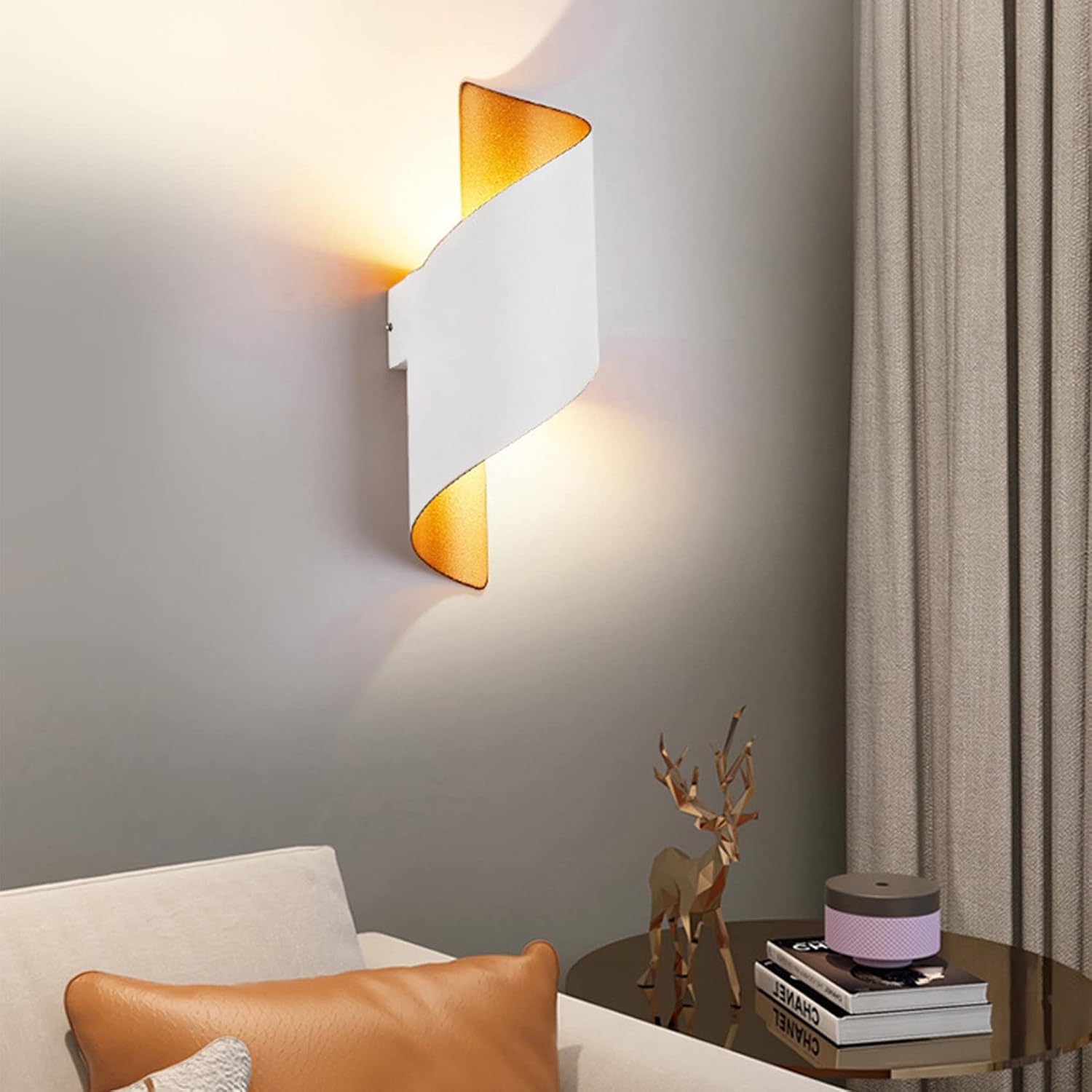 Thumbnail 6 de KRIPINC QLT-g-r-0059-04 witte ledwandlamp, IP65, aluminium, warm licht