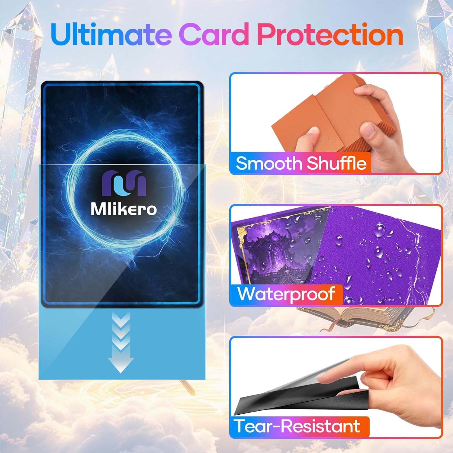 Thumbnail 4 de Mlikero 1000 Card Sleeves Pack 🎴