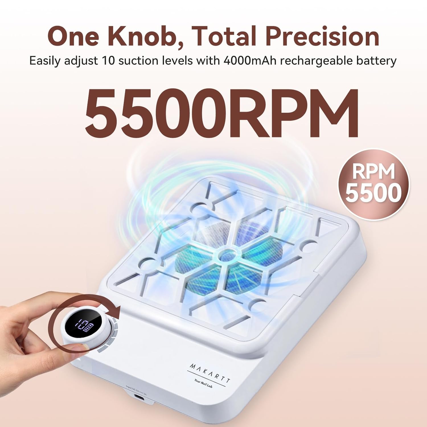 Thumbnail 4 de Makartt ERYNOS Nail Dust Collector 5500RPM