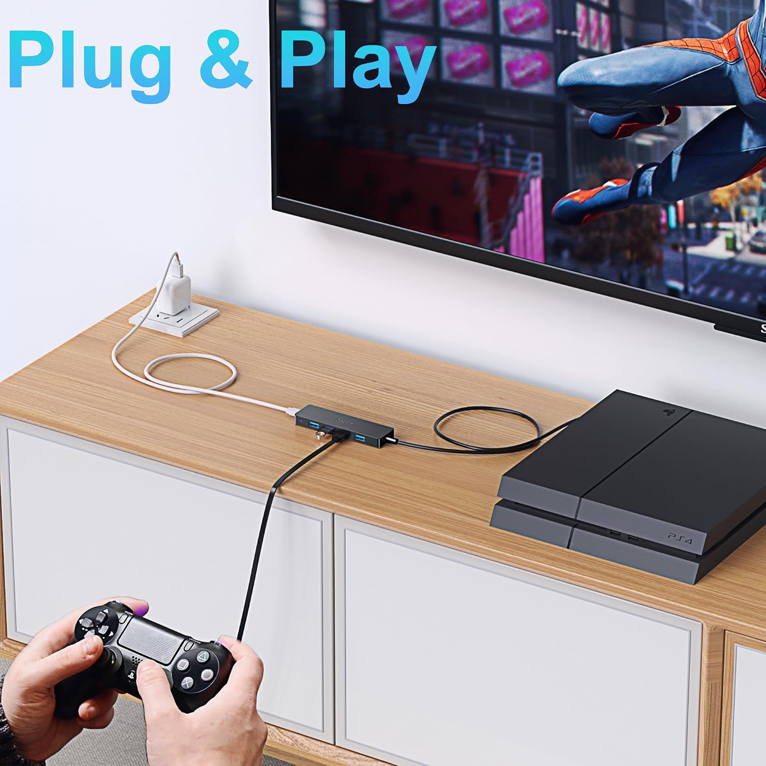 Thumbnail 6 de Aceele USB hub with USB 3.0