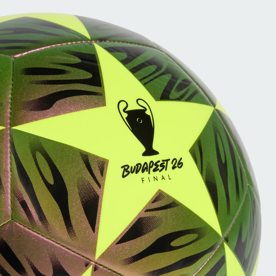 Detalle 2 de Balón Adidas UEFA Champions League Final Club – edición negra