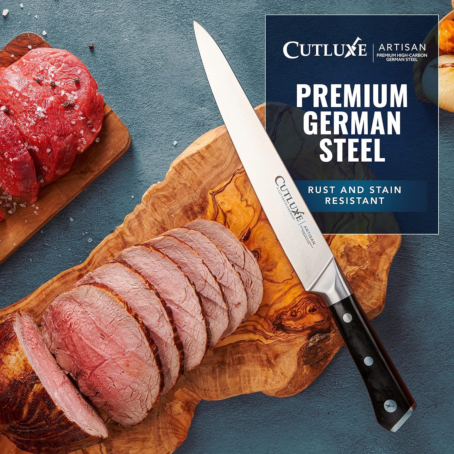 Thumbnail 6 de Cutluxe Carving Knife Set 9-Inch Knife