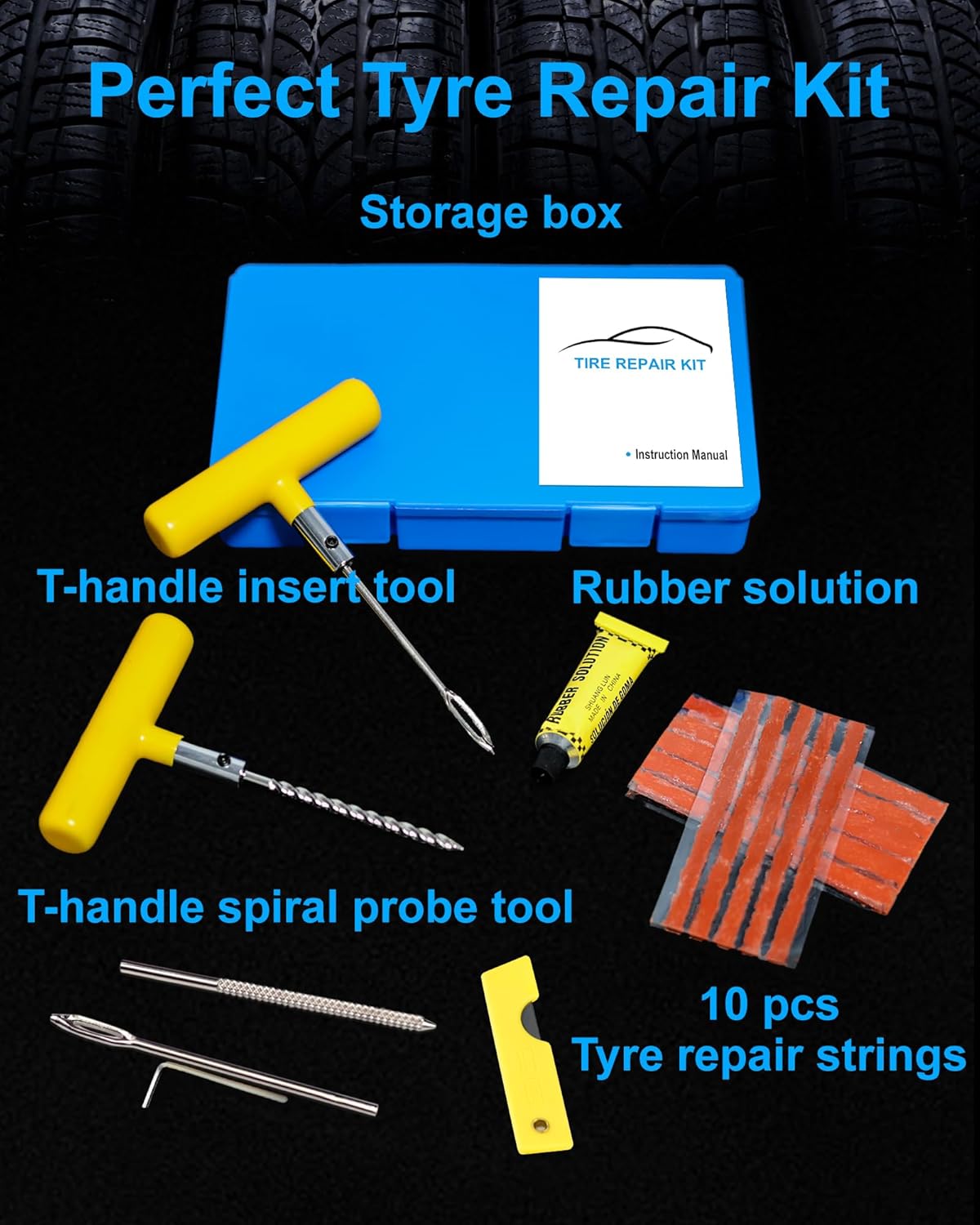 Detalle 2 de Beanewone Tyre Repair Kit for Heavy-Duty Vehicles