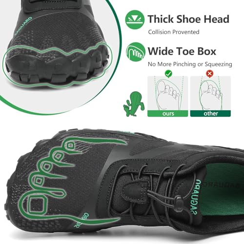Detalle de SAGUARO Barefoot: Zapatillas Minimalistas para Mujer y Hombre, Suela Zero Drop, Puntera Ancha y Uso Diario