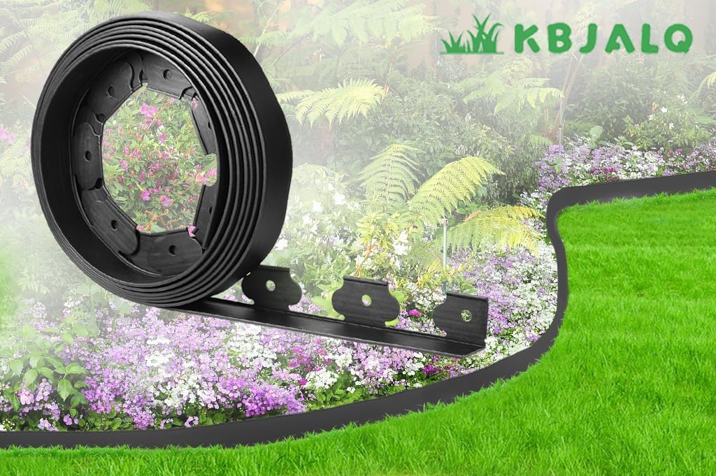 Thumbnail 6 de KBJALQ Landscape Edging Border, 2-Inch Plastic Garden Edging, 40 ft