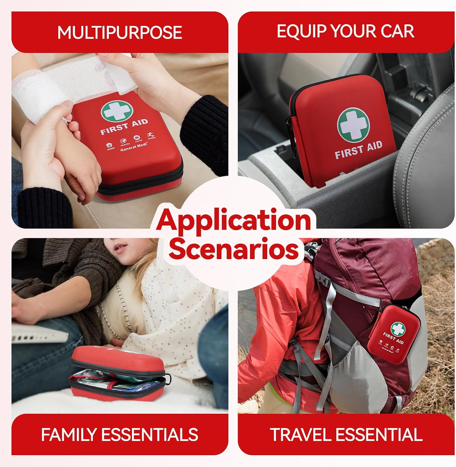 Thumbnail 6 de First Aid Kit 170-piece travel set 🩹