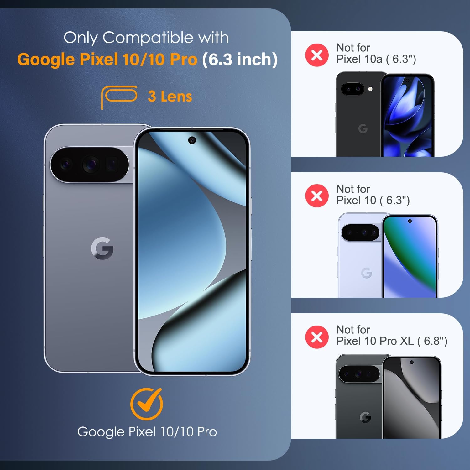 Detalle de Filoto Magnetic Case for Google Pixel 10/10 Pro (MagSafe compatible) — translucent matte shockproof cover