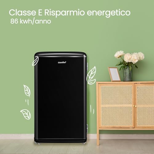 Thumbnail 9 de COMFEE' RCD93BL2EURT(E) Mini Frigo 93L Retrò Tavolo Nero – design classico e compatto
