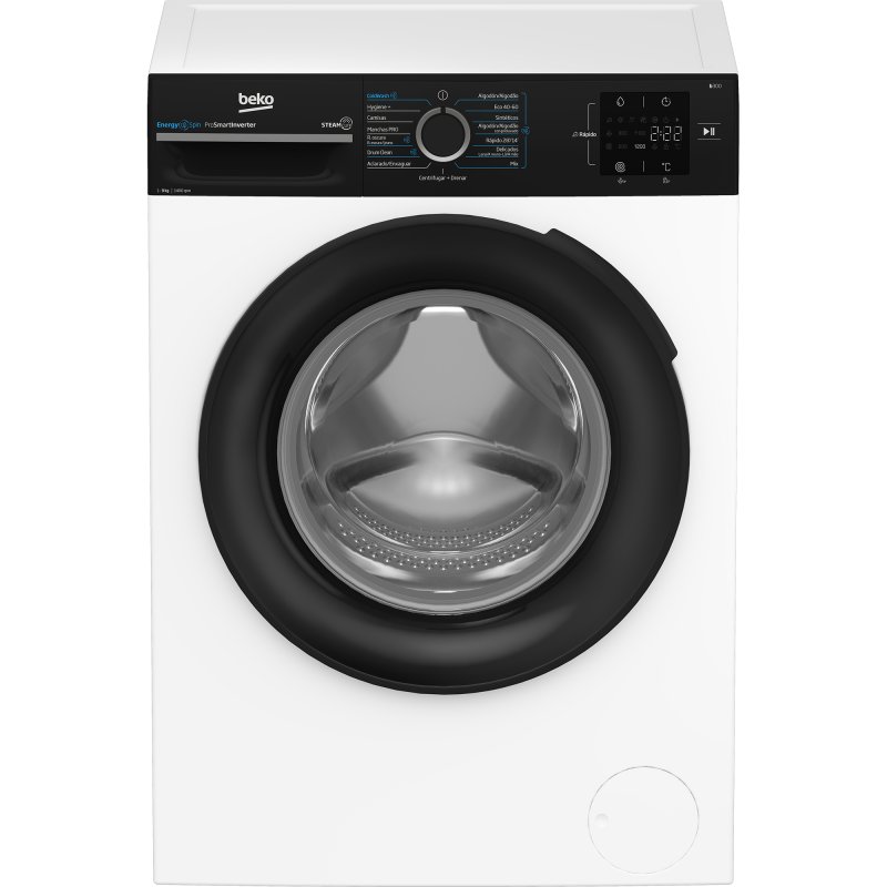 Detalle de Lavadora Beko BM3WFSU39413 9kg Frontal 1400rpm Blanca