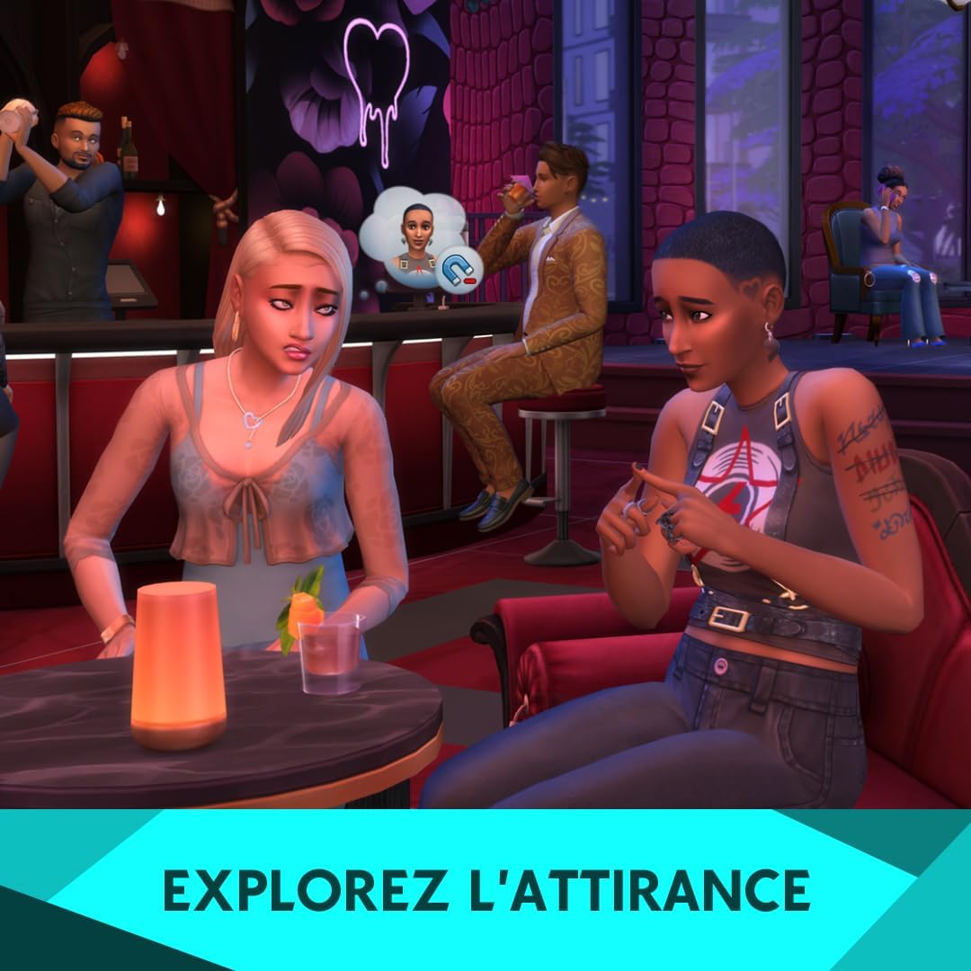 Detalle de Pack d’extension Les Sims 4 Amour fou (EP 16) – PCWin | Téléchargement EA App