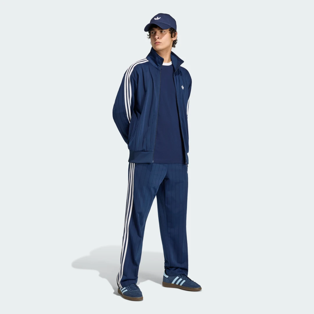 Thumbnail 2 de Camiseta Manga Larga 3 Stripes de Adidas: color Azul, estilo y versatilidad para el día a día