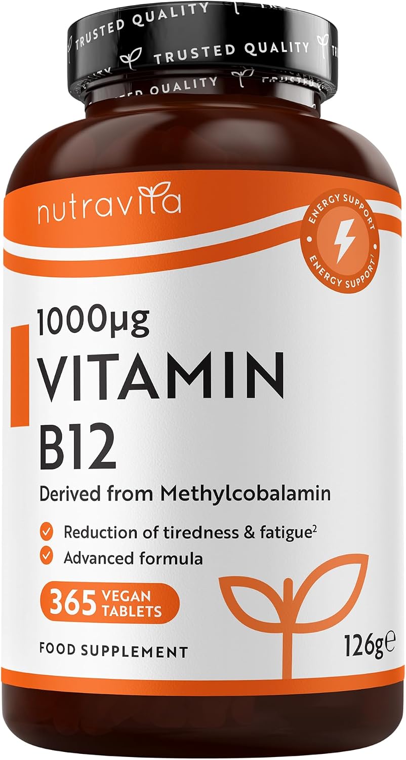 Detalle de Nutravita Vitamina B12 1000mcg 365 tabletas