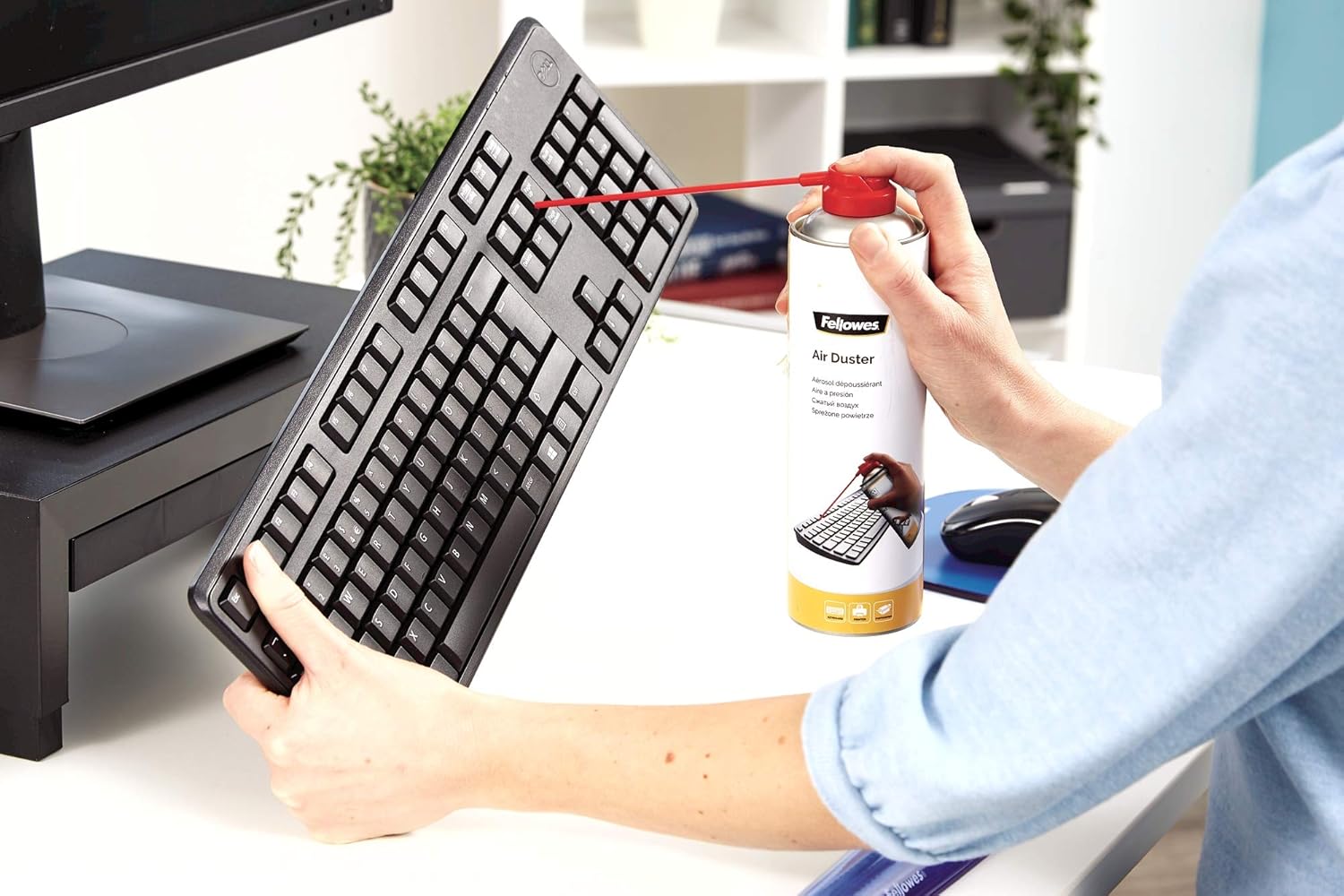 Thumbnail 1 de Fellowes Aérosol dépoussierant pour le bureau 400 ml avec embout de précision